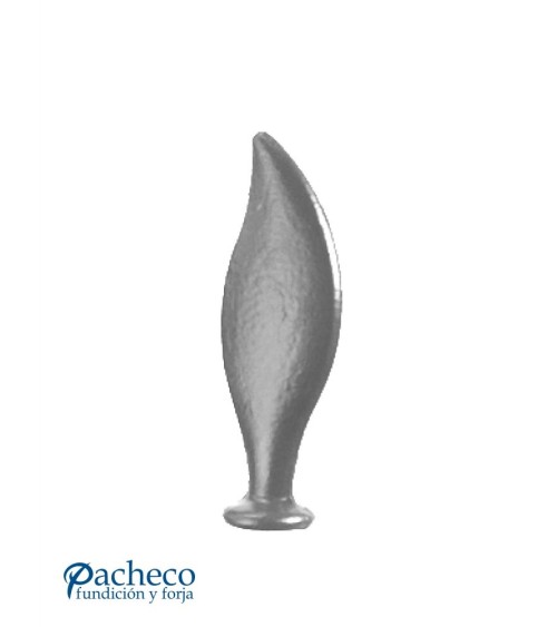 Lanza de Forja de Lágrima con Base Redonda 20 mm