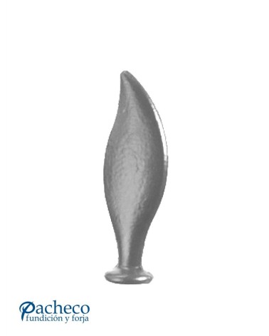 Lanza de Forja de Lágrima con Base Redonda 20 mm