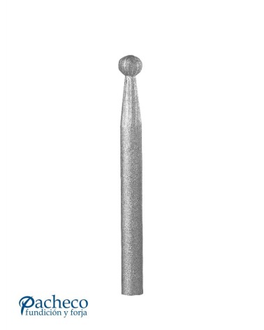 Lanza de Forja con Punta Redonda con Base Redonda 14-16 mm