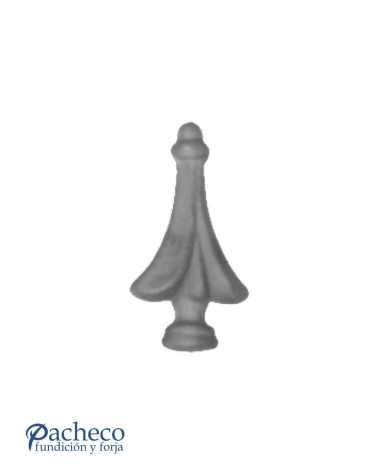 Lanza de Forja con Base Redonda 20-25-38 mm