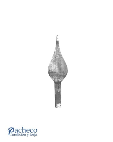 Lanza de Forja de Hoja Chafada con Base Cuadrada 14-16-20 mm