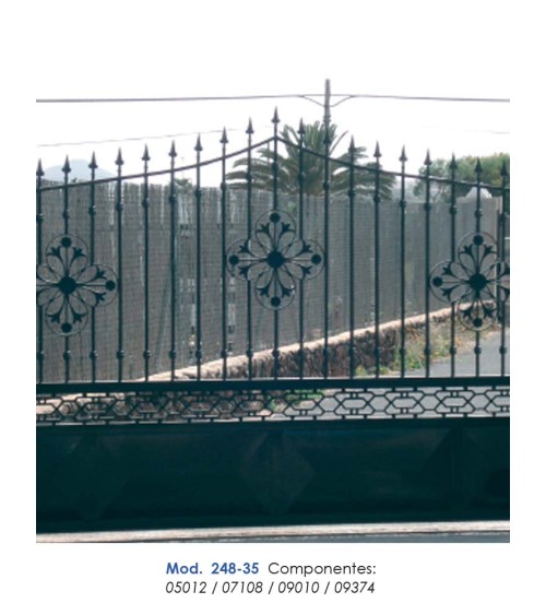 Lanza de Forja de Punta con Base Redonda 16 mm