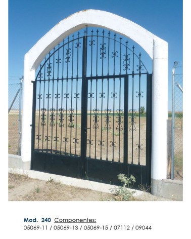 Lanza de Forja con Base Redonda 20-16-14 mm