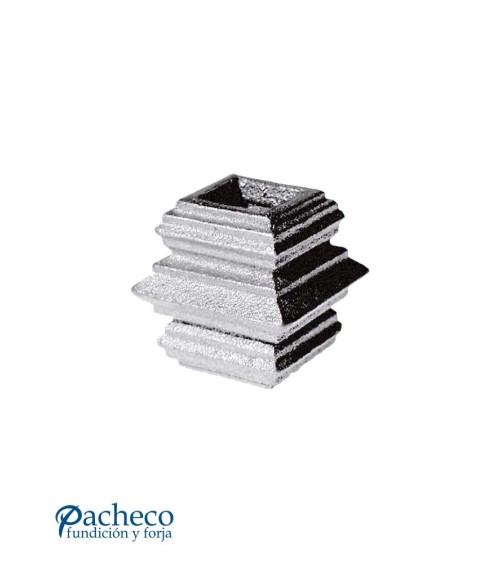 Macolla de Hierro Fundido Cuadrada para Cuadrado 12- 14 - 16 - 20 mm