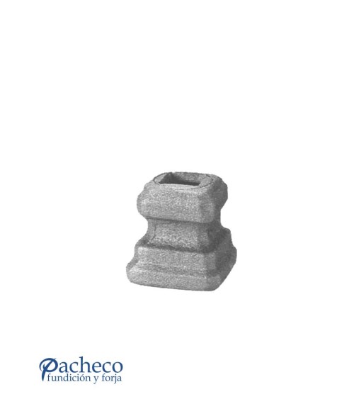 Macolla de Forja Cuadrada para Cuadrado 14-16 mm