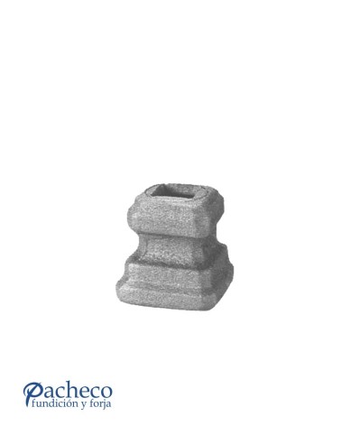 Macolla de Forja Cuadrada para Cuadrado 14-16 mm