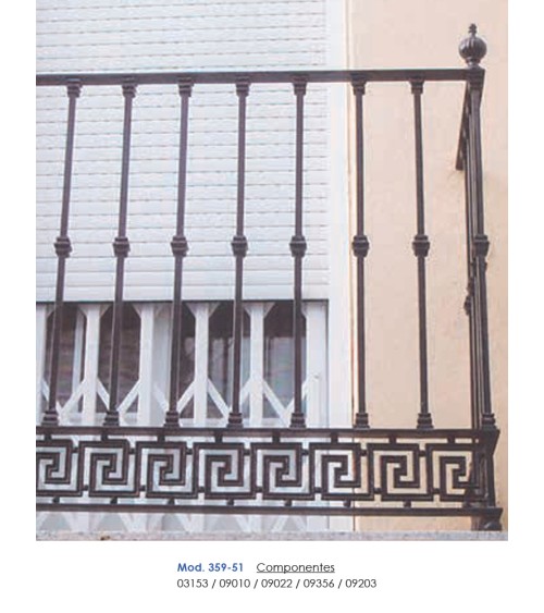 Macolla de Hierro Fundido Cuadrada para Cuadrado 12- 14 - 16 - 20 mm