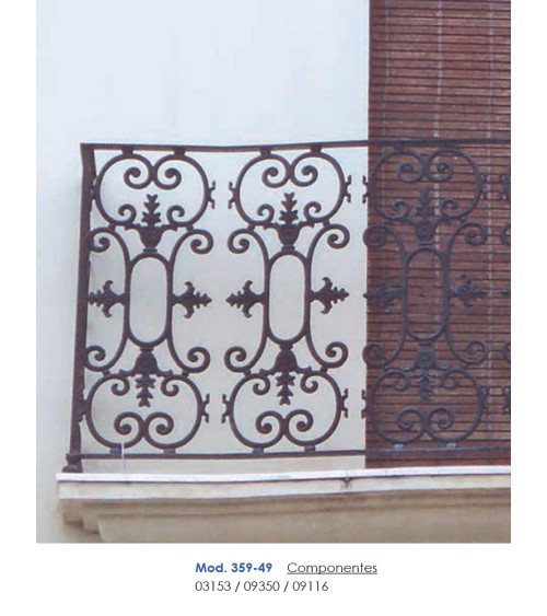 Macolla de Hierro Fundido Plana para Cuadrado 12 - 14 - 16 - 20 mm