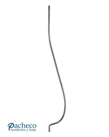 Jabalcones de Forja Liso Redondo 14 mm