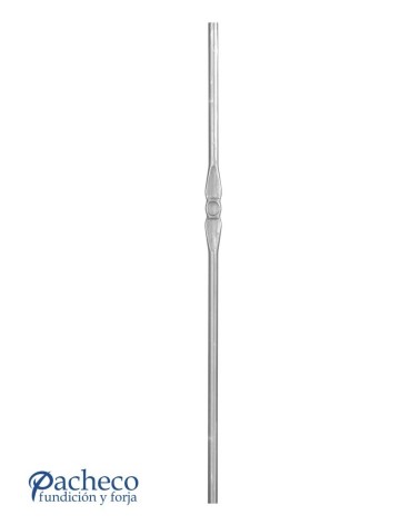 Arranques de Forja para Escalera Doble Lágrima Chafada Redondo 30 mm