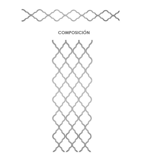 Montante de Forja Ondulado Cuadrado 12 mm