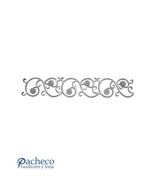 Solera de Forja con Relieve a Dos Caras Redondo 12 mm