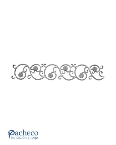 Solera de Forja con Relieve a Dos Caras Redondo 12 mm