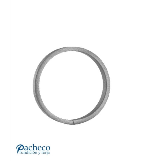 Aro de Forja Liso Pletina 16x6 - 20x3 - 20x6 mm