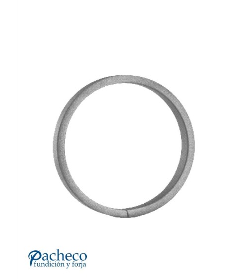 Aro de Forja Liso Pletina 16x8 - 20x10 mm