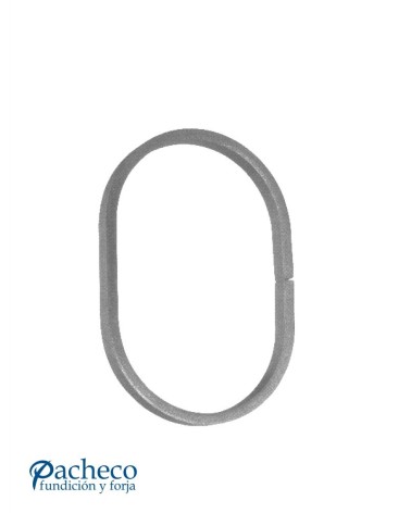 Aro Ovalado de Forja Pletina 12x5- 14x6 mm - 16x8 mm