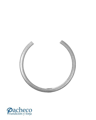 Aro de Forja Semicírculo Pletina 14x6 - 16x8 - 20x6 mm
