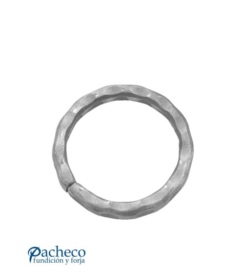 Aro de Forja Martillado Cuadrado 14 mm