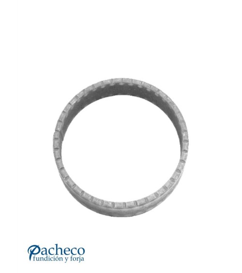 Aro de Forja Estampado Pletina 14x6 - 20x6 mm