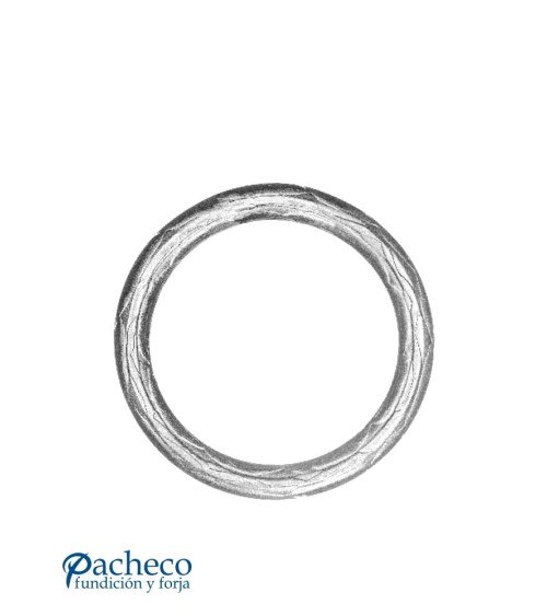 Aro de Forja Acabado Rústico Redondo 14 mm