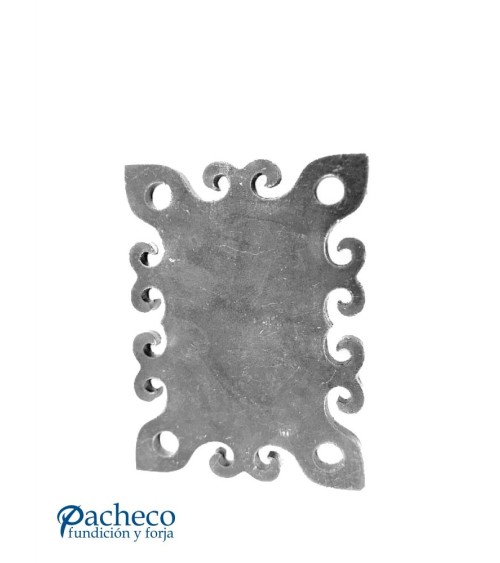 Placa de Chapa Cuadrada Espesor 8 mm