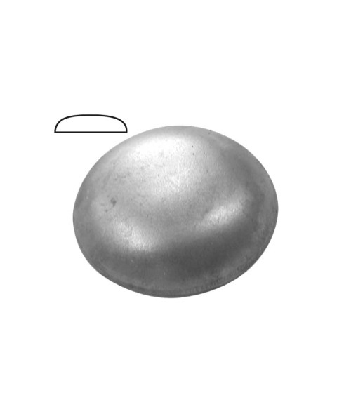 Clavo de Hierro Forjado Sección Media Caña Aplastada Liso Espesor 2 mm