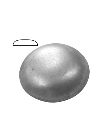 Clavo de Hierro Forjado Sección Media Caña Aplastada Liso Espesor 2 mm