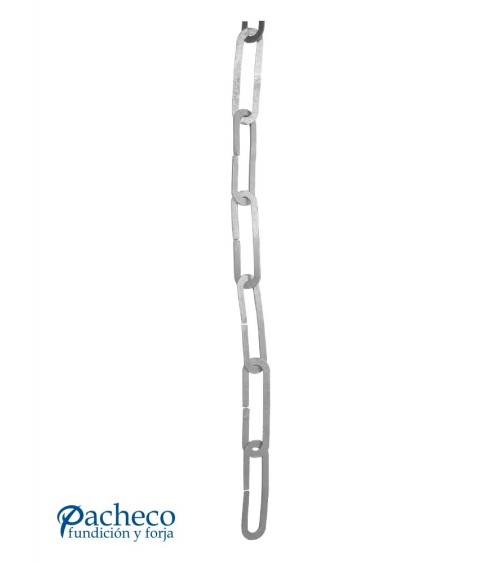 Cadena de Eslabones de Forja 150x40 mm Pletina 3 mm