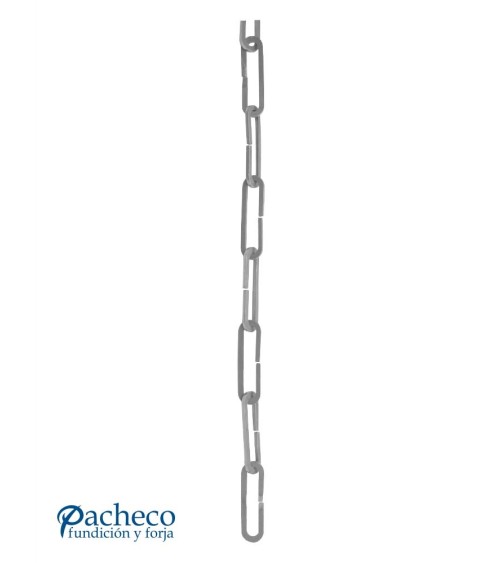 Cadena de Eslabones de Forja 150x40 mm Pletina 6 mm