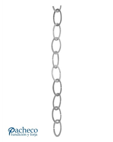Cadena de Eslabones de Forja Pletina 90x47mm 3 mm