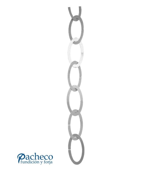 Cadena de Eslabones de Forja 150x80 mm Pletina 3 mm