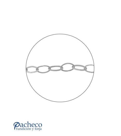 Cadena de Eslabones de Forja 90x47mm Pletina 3 mm
