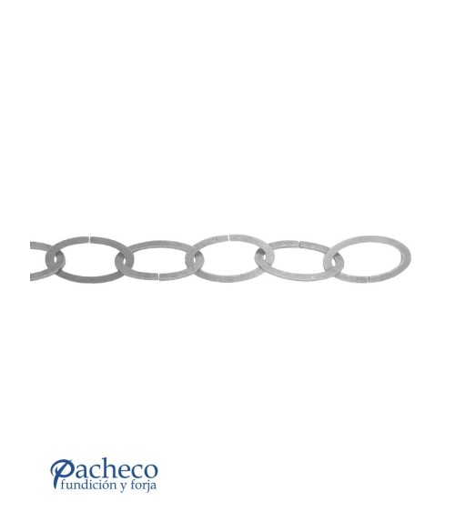Cadena de Eslabones de Forja 150x80 Pletina 6 mm