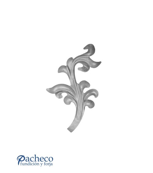 Hoja de Forja DCHA Ornamental Espesor 3 mm