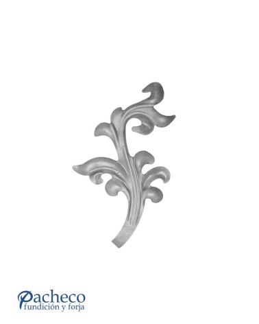 Hoja de Forja DCHA Ornamental Espesor 3 mm