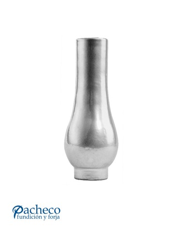 Macolla de Aluminio Fundido Cilindrica Lisa Alta para Redondo 20 mm