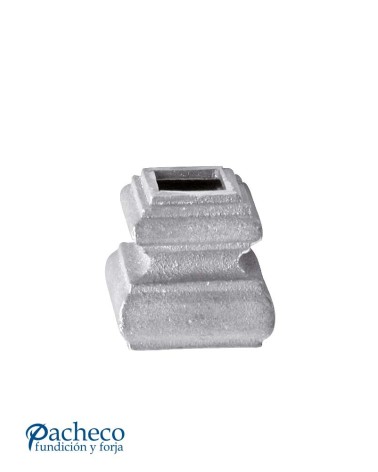 Macolla de Hierro Fundido para Cuadrado 16 mm