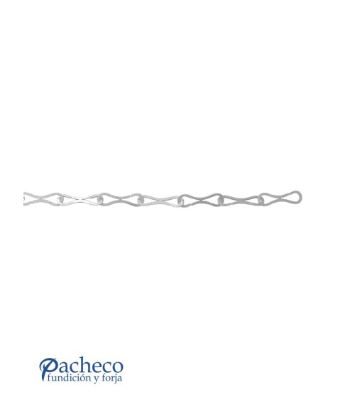 Cadena de Eslabones de Forja 90x25 mm Pletina 3 mm