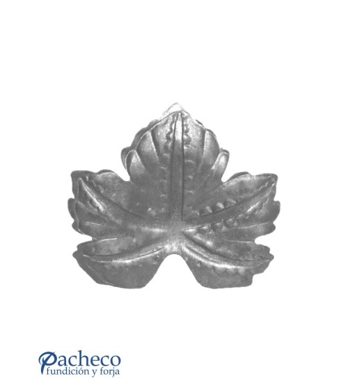 Hoja de Hierro de Adorno de Forja Espesor 3 mm