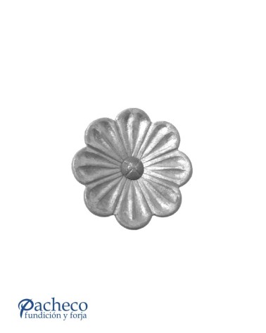 Adorno de Forja en forma de Rosetón Espesor 4 mm