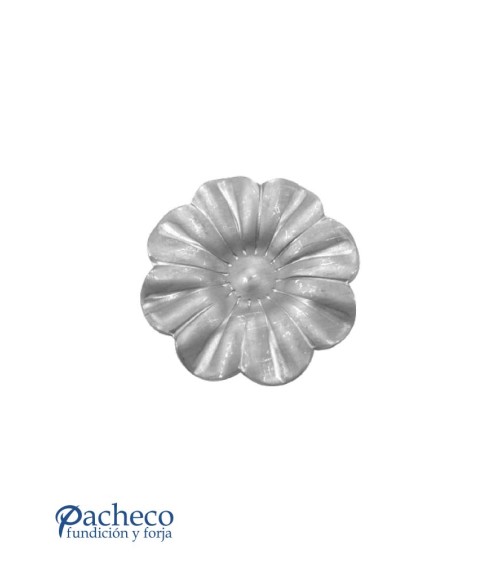 Adorno Floral de Forja Espesor 3 mm