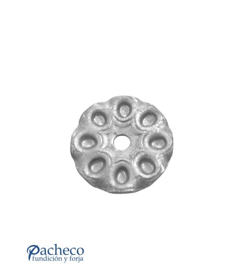 Adorno de Forja para Redondo 10 mm Espesor 2 mm