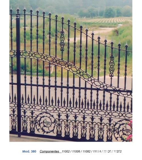 Balaustre de Aluminio Fundido Ornamental para Barandillas M8