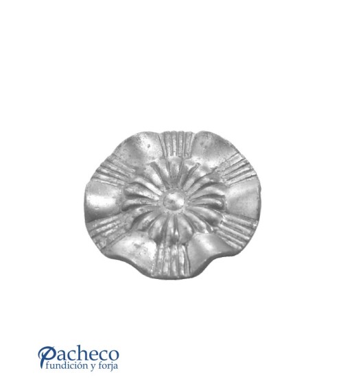 Adorno de Forja Circular Estampado Espesor 2 mm