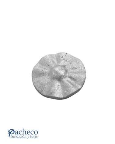 Adorno Circular Estampado de Forja Espesor 5 mm