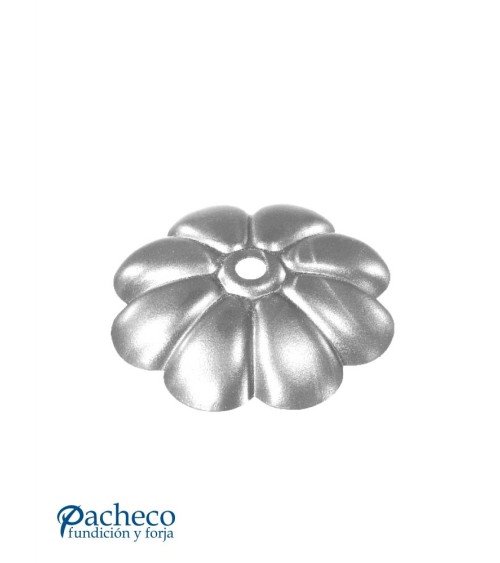 Plato de Forja en Forma de Rosetón para Redondo de 10 mm