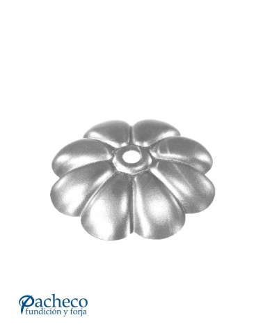 Plato de Forja en Forma de Rosetón para Redondo de 10 mm