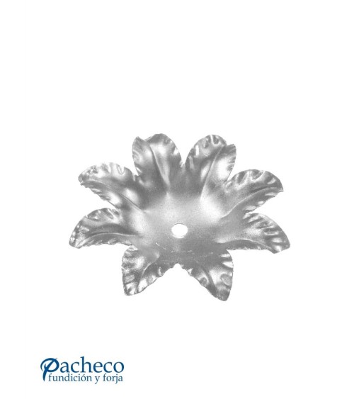 Plato de Forja con Forma de Hoja Abierta para Redondo 10 mm