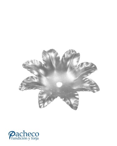 Plato de Forja con Forma de Hoja Abierta para Redondo 10 mm