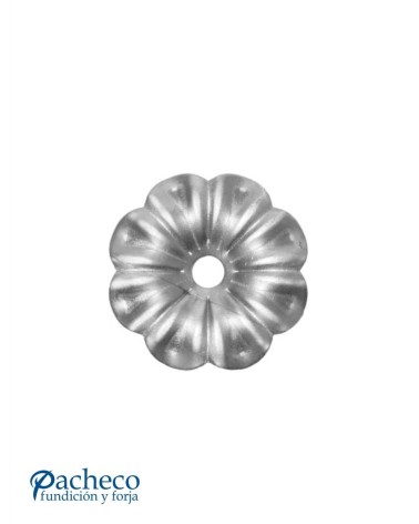 Rosetón de Forja para Redondo de 9 - 15 mm